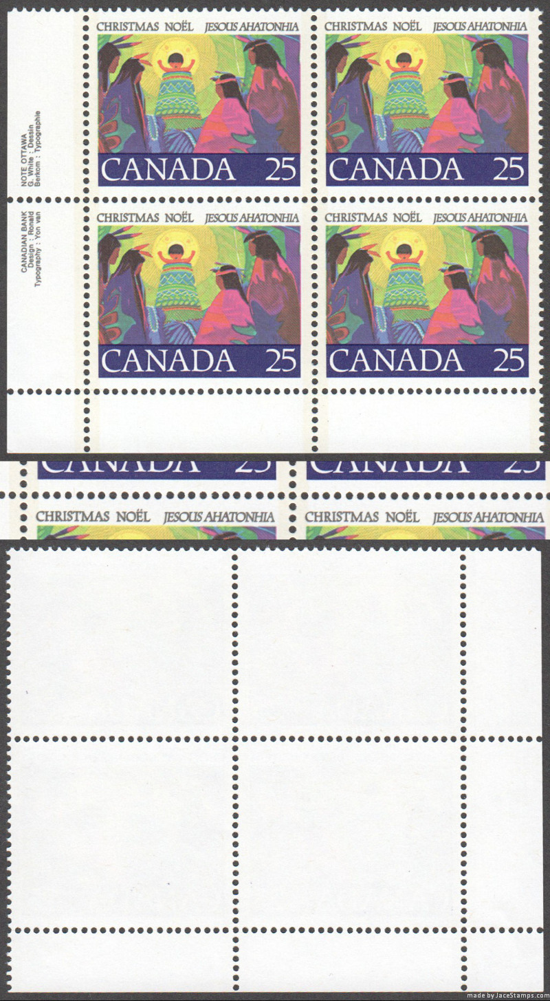 Canada Scott 743i MNH PB LL (A5-11) (P) - Click Image to Close